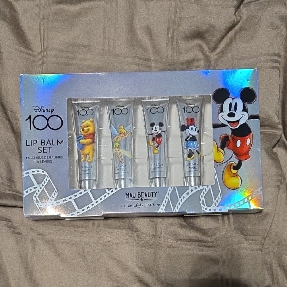 BNWB. Disney 100 Lip Balm Set